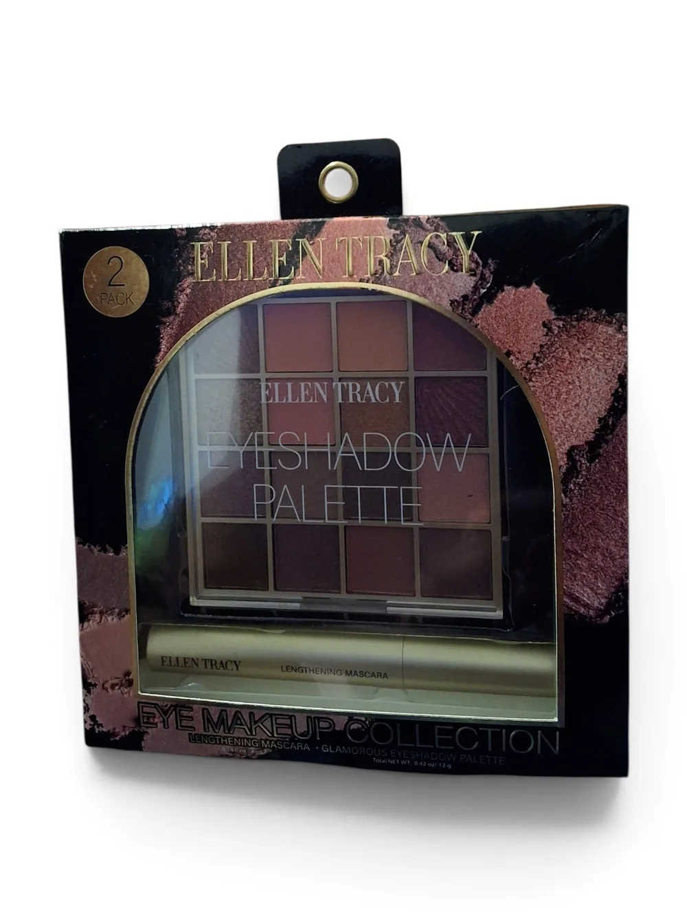 Ellen Tracy Rose & Taupe Eyeshadow Palette Duo